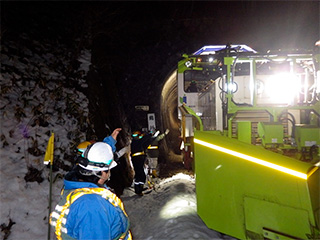 機械除雪